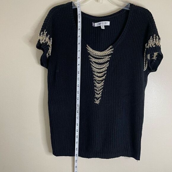 Jennifer Lopez| Goth| Chain detail|Sweater| Super soft - Picture 7 of 13